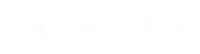 Logo Alexandria Branca RGB